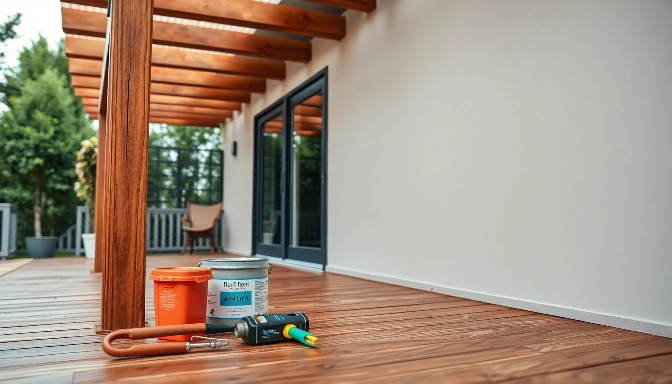 Deck & Pergola Staining